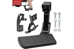 keriolee Rear Bed Step for 2017-2022 Ford F250 F350 F450 Super Duty Bed Step Retractable Bumper Step (F450 Will Not Work with The Vibration Dampener Installed),Replace#75313-01A Truck Bed Step