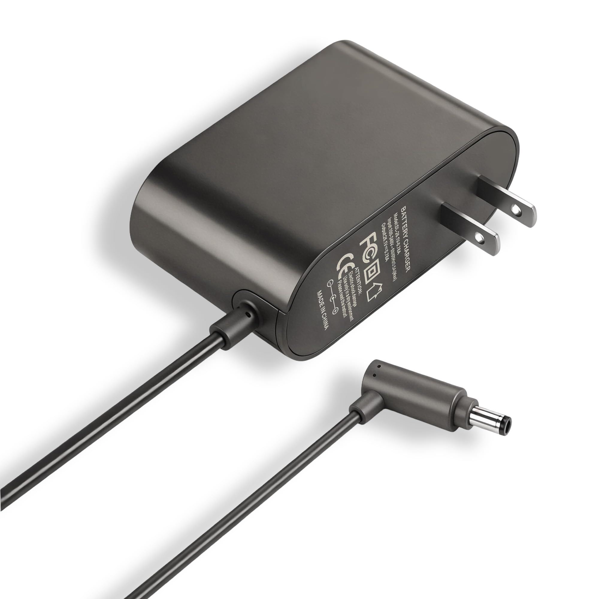 Photo 1 of 26.1V Cordless Vacuum Cleaner Charger Compatible with Dyson V6 V7 V8 SV04 SV03 DC59 DC58 DC62,Absolute Animal Motorhead 209468-01 209568-01 967813-02 205720-02 Power Cord (Not for V10/V11/V12 Models)