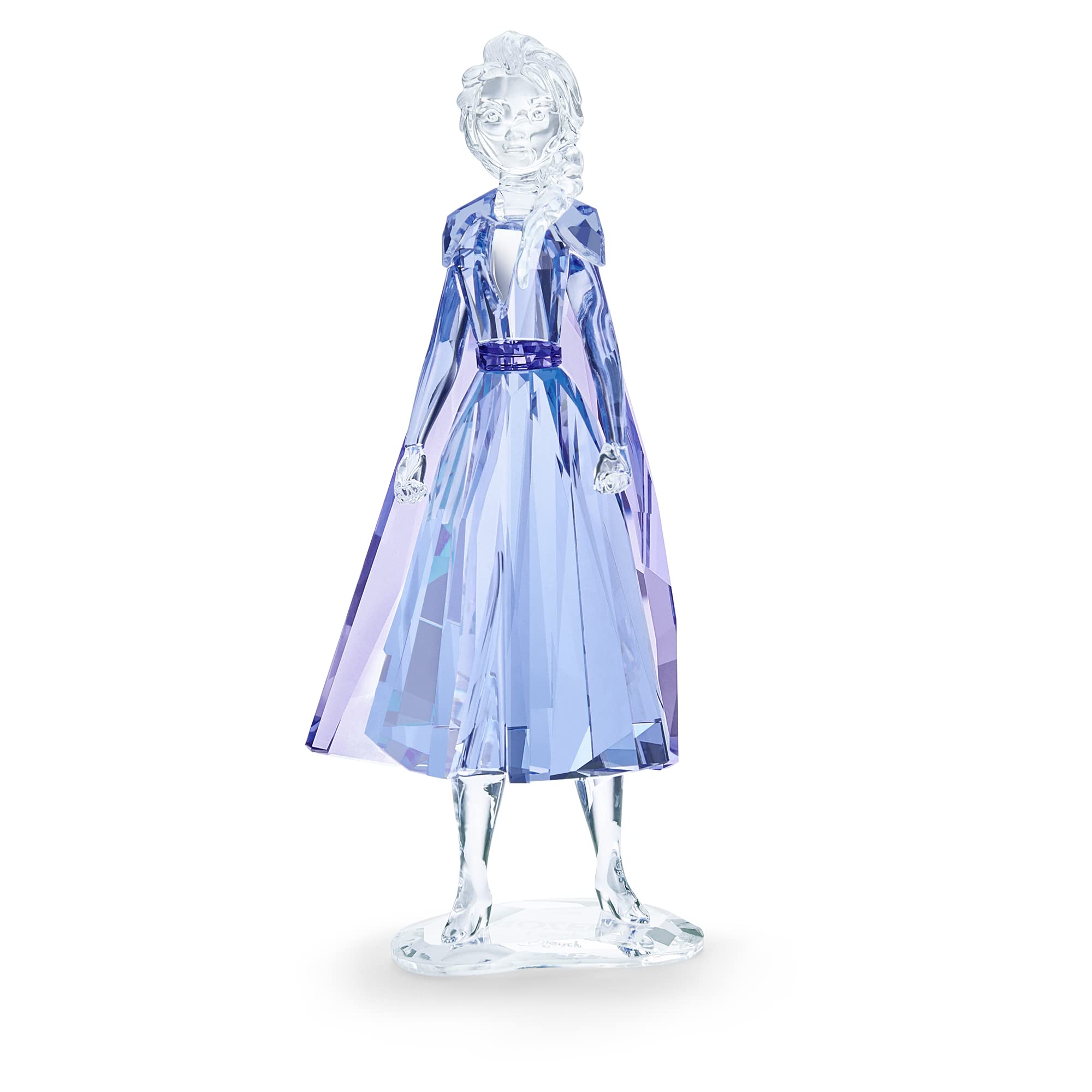 Swarovski Frozen Elsa Ornament, Blue, Lilac and Clear Swarovski Crystals, from the Swarovski Frozen Collection