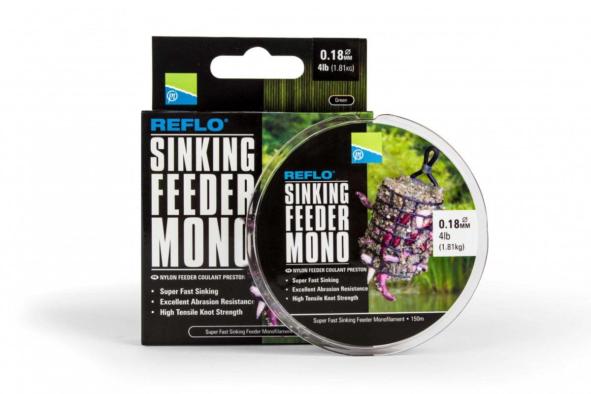Preston Innovations Reflo Sinking Feeder Mono (0.26mm)
