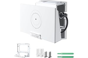 ANMONE Starlink Gen 3 Mount Router Power Supply Wall Hold Stand(Integrated, Hidden Design,ABS,Screw-Fastened) Starlink Standa