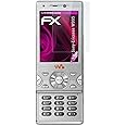 atFoliX Plastic Glass Protective Film compatible with Sony-Ericsson W995 Glass Protector, 9H Hybrid-Glass FX Glass Screen Protector of plastic