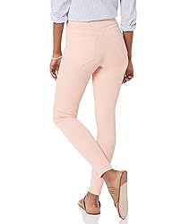 Amazon Essentials Women's Mid-Rise Stretch Pull-On