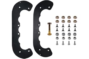 Mikatesi 99-9313 Snowblower Rubber Auger Paddles Kit Replacement for Toro PowerClear 621 721 CCR 2000 2450 3600 3650 and 210R 221QR 421QR Snowthrower