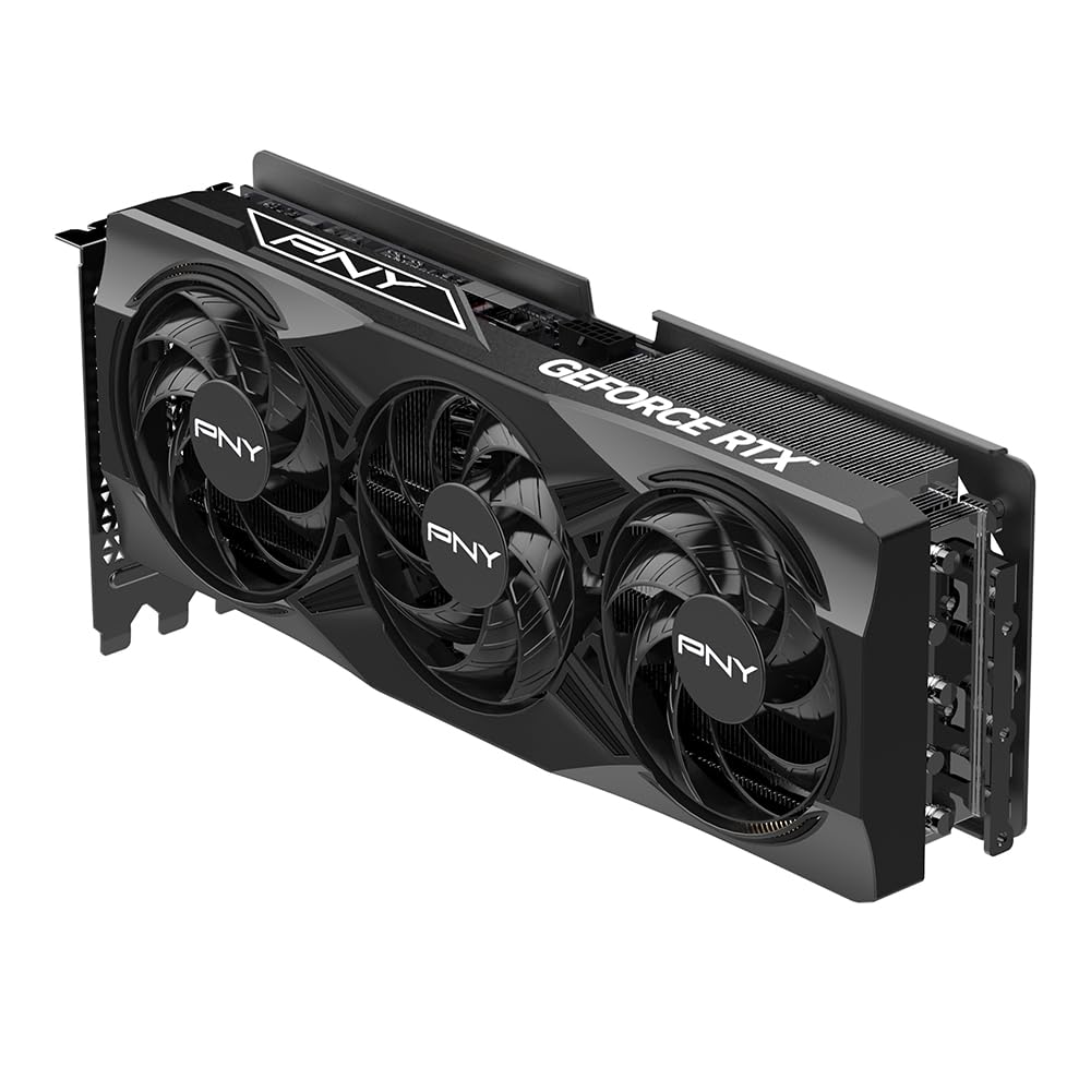 PNY NVIDIA GeForce RTX 5070 Ti 16GB Overclocked Triple Fan Graphics Card (DLSS 4, PCIe® 5.0, HDMI®/DP 2.1, 2.9-Slot)