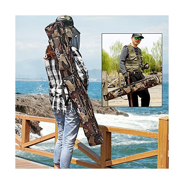 Sougayilang-Portable-Waterproof-Double-layer-Camo-Fishing-Rod-Bag-Carrier-Storage-Case Sougayilang-Portable-Waterproof-Double-layer-Camo-Fishing-Rod-Bag-Carrier-Storage-Case