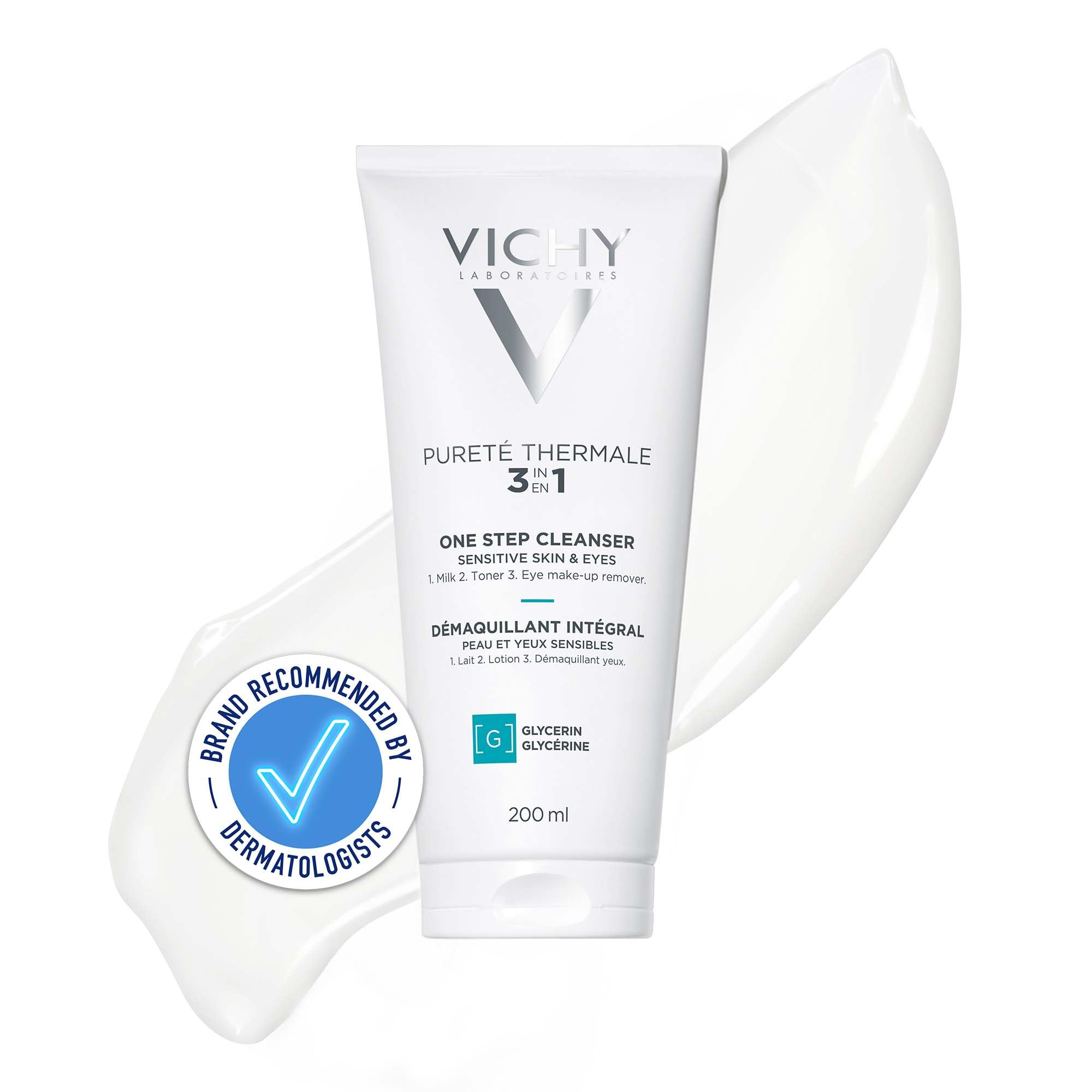 Vichy Purete Thermale 3-in-1 One Step Cleanser 200ml