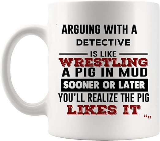 Amazon Com Jokes For Detective Mug Coffee Cup Detectives Men