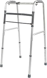 Aidapt Adjustable Folding Aluminium Walking Frame Lightweight Anti Slip Feet view 1