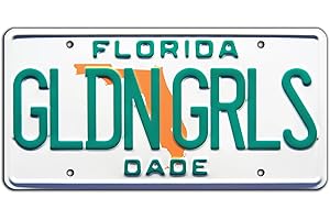 The Golden Girls | Florida | Metal Stamped License Plate