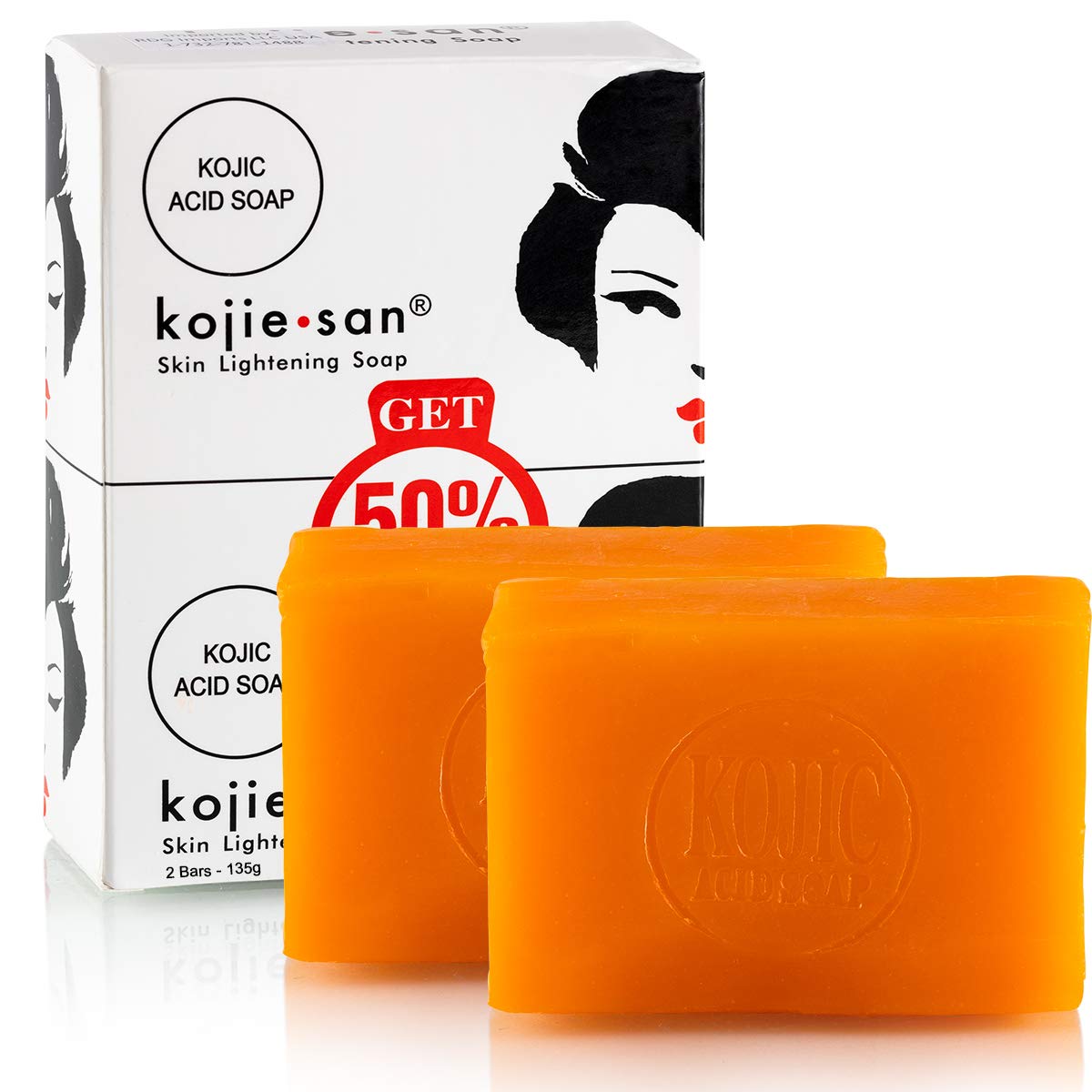 Kojie San Skin Lightening Kojic Acid Skin Lightening Soap 2 X 135g Amazon De Beauty