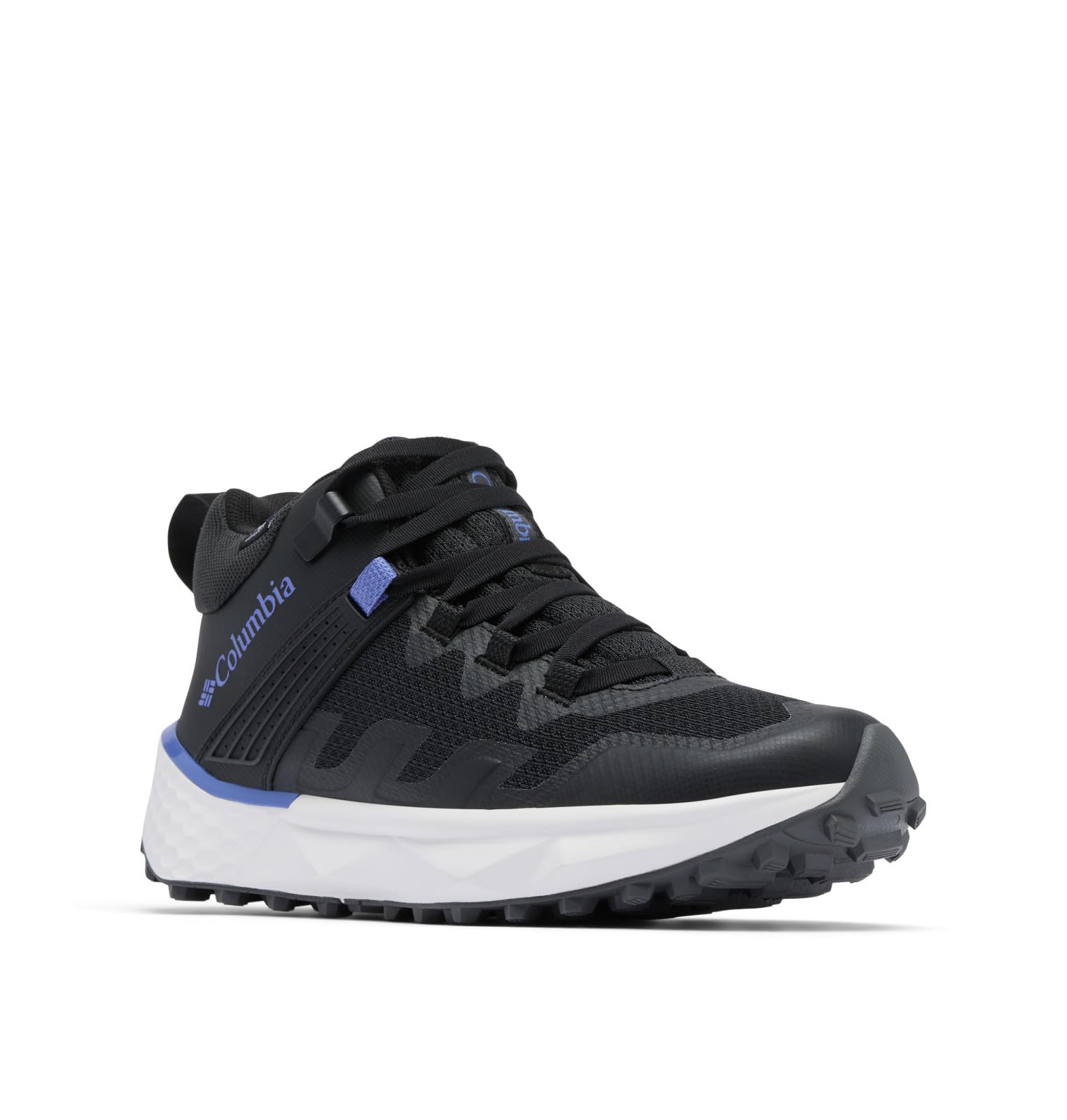 Columbia Womens Facet 75 Mid Outdry Waterproof Hiking Shoe, Black/African Violet, 10.5