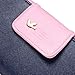 Leiwo Women's Multi-card Position Two Fold Long Zipper Purse Wallet