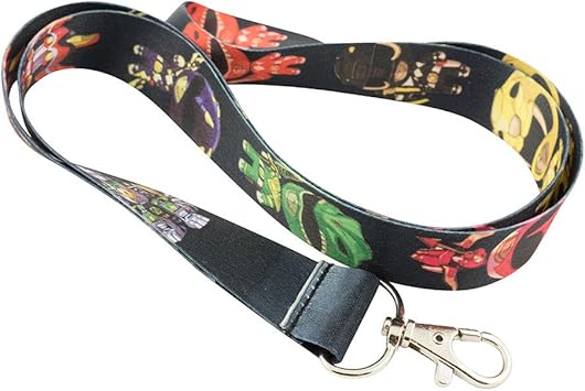 Power Rangers Black Keychain Holder 