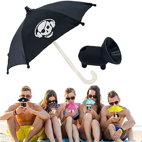 Phone Umbrella Suction Cup Stand, Phone Umbrella For Sun Shad, Outdoor Anti-Glare Cell Phone Cute Sunshade Holder, Car Navigation Sun Shade Visor, Sun Hood Shield Block Glare