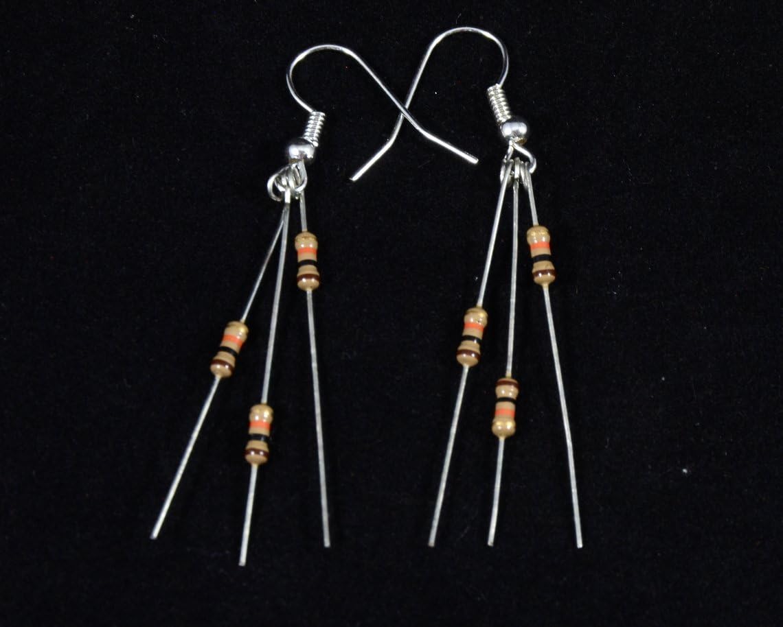 Resistor Dangle Earrings