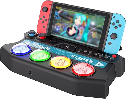 Amazon Co Jp 初音ミク Project Diva Mega39ʼs 専用ミニコントローラー For Nintendo Switch Ipega 初音ミク専用ミニアケコン Switch コントローラー Ipega Sw056 ゲーム