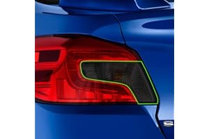 BOGAR TECH DESIGNS Tail Light Tint Kit Compatible with and Fits Subaru WRX/STI 2015-2021, Dark Smoke