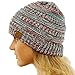 C.C Quad Color Warm Chunky Thick Stretchy Knit Slouchy Beanie Skull Cap Hat Teal by SK Hat Shop