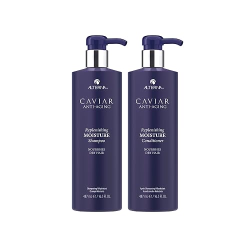 Alterna CAVIAR Anti-Aging Replenishing Moisture Shampoo | For Dry ...