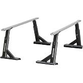 Yakima Adjustable Truck Bed Rack with Tie Down Points &amp; T-Slots, Overhaul HD, Black - Heavy-Duty Hauling Accessories for Travel and Camping - Ideal for Kayaks, Surfboards, and Bikes