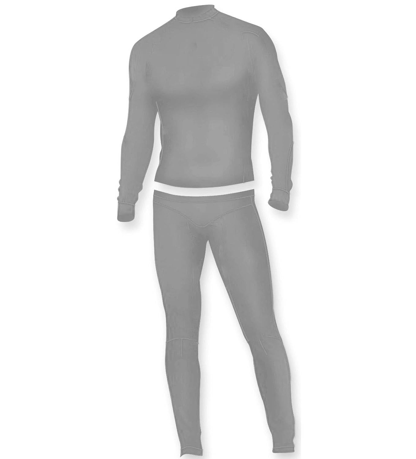 white ski base layer