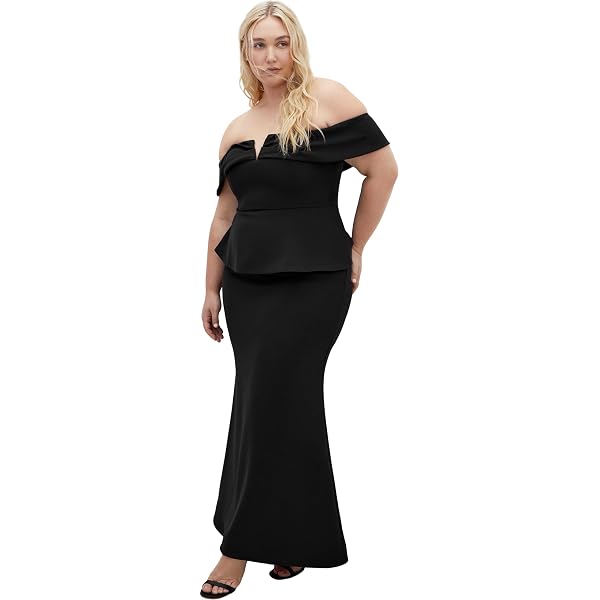 Amazon.com: City Chic Women's Plus Size Dress-Panelled Bodice Maxi, Black :  Clothing, Shoes & Jewelry