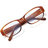 BLENDME Fashion Rectangle Blue Light Glasses for Woman Reduce Eyestrain for Gaming/Computer/Screen