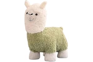 IKEEYUIS Footrest Ottoman with Non Slip Feet Animal Shaped Seat for Living Room Bedroom Office Which is Easy to Carry for Ind