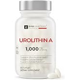 ZAB Urolithin A Supplement 1000mg Per Serving, 90 Softgels, 45 Servings | Mitochondrial Supplements Support Cellular Health &amp; Energy Metabolism For Men &amp; Women
