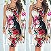Lady Dress, Misaky Bandage Bodycon Evening Party Cocktail Short Mini Dress (S, Red)