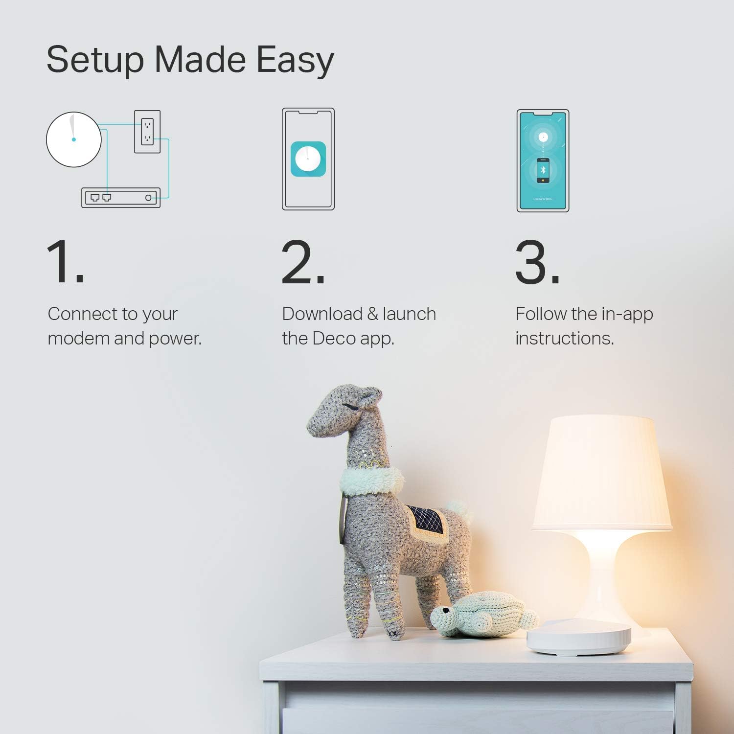 TP-Link Deco Mesh WiFi System –Up to 5,500 sq. ft. Whole Home Coverage and 100+ Devices,WiFi Router/Extender Replacement, Parental Controls/Anitivirus, Seamless Roaming(Deco M5 3-pack): Computers & Accessories