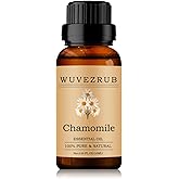 Wuvezrub Chamomile Essential Oil 10ML - 100% Pure and Natural for Aromatherapy Diffuser - 0.33 Fl Oz