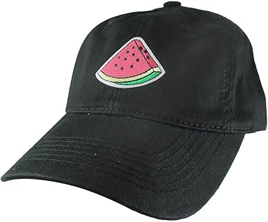 watermelon baseball cap
