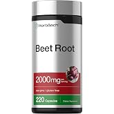 Horb&auml;ach Beet Root Powder Capsules | 220 Pills | Herbal Extract | Non-GMO, Gluten Free Supplement