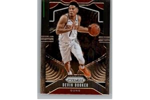 2019-20 Prizm Basketball #67 Devin Booker Phoenix Suns Official NBA Trading Card From Panini America