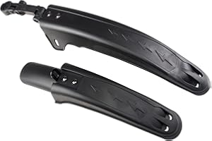MAKELEN Bike Fender Set Mudguard Set Front and Rear 2 Parts-Universal Full Cover Thicken Widen Bicycle Adjustable Bike Fender Mud Guard Mudflap for MTB Road Bike Mountain Bike
