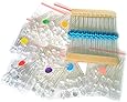 microtivity IL188 5mm Assorted Clear LED w/ Resistors (8 Colors, Pack of 80)
