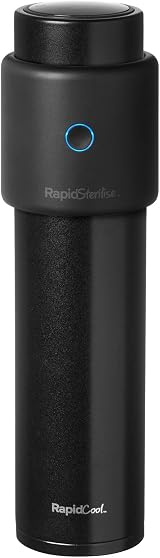 Nuby RapidSterilise USB Rechargeable Portable UV Steriliser Black view 4