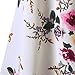 ZAFUL Women Plus Size Floral Classic Straps Cold Shoulder Regular Sleeve Blouse Shirt Top