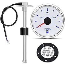 thumbnail image 2 of Fuel Sending Unit And Gauge Kit 125mm - 240-33 Ohm Marine Fuel Sender For Boats, Cars & Trucks 2 of 4