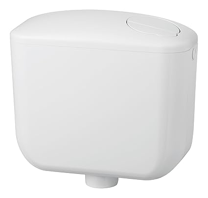 Negrari 1000S2 Sfera 2 WC-Spülkasten, ABS, Fassungsvermögen 9 l, Weiß