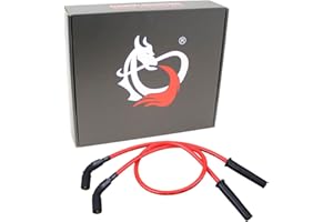 AIP Electronics Dragon Fire Race 10.2mm Spark Plug Wire 2009-2016 Harley-Davidson Touring Trike OEM Fit PWJ191