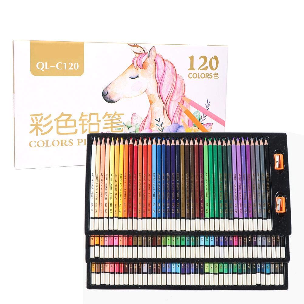 Colored Painting Pencils Case 120 Different Pencils Artist Painter Sketching Drawing Tool For Art Student School Supplies Amazon In Home Kitchen