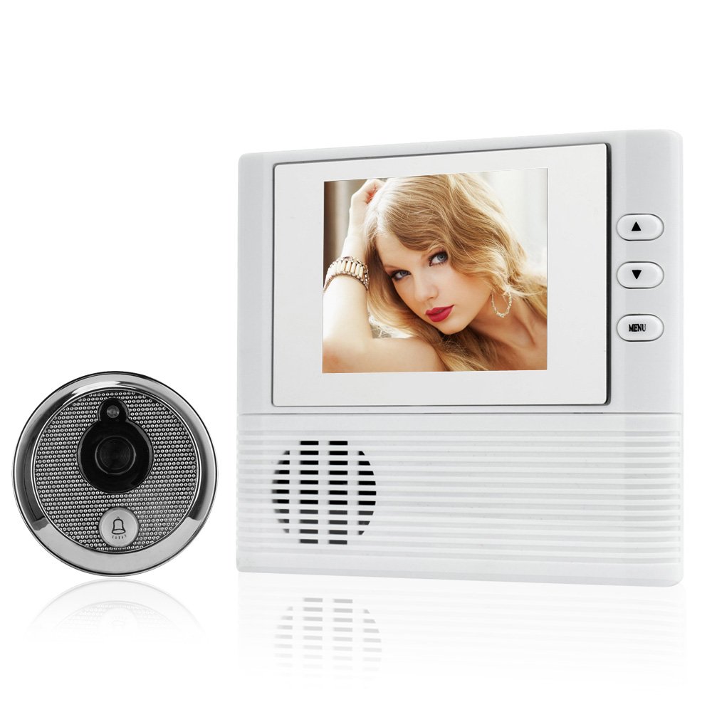 Digital Door Peephole Viewer Night Vision Peephole Camera with Doorbell Function