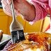 Steel Turkey Baster & Barbecue Basting Brush, with Flavor Injector and Cleaning Brush - By MiiKO