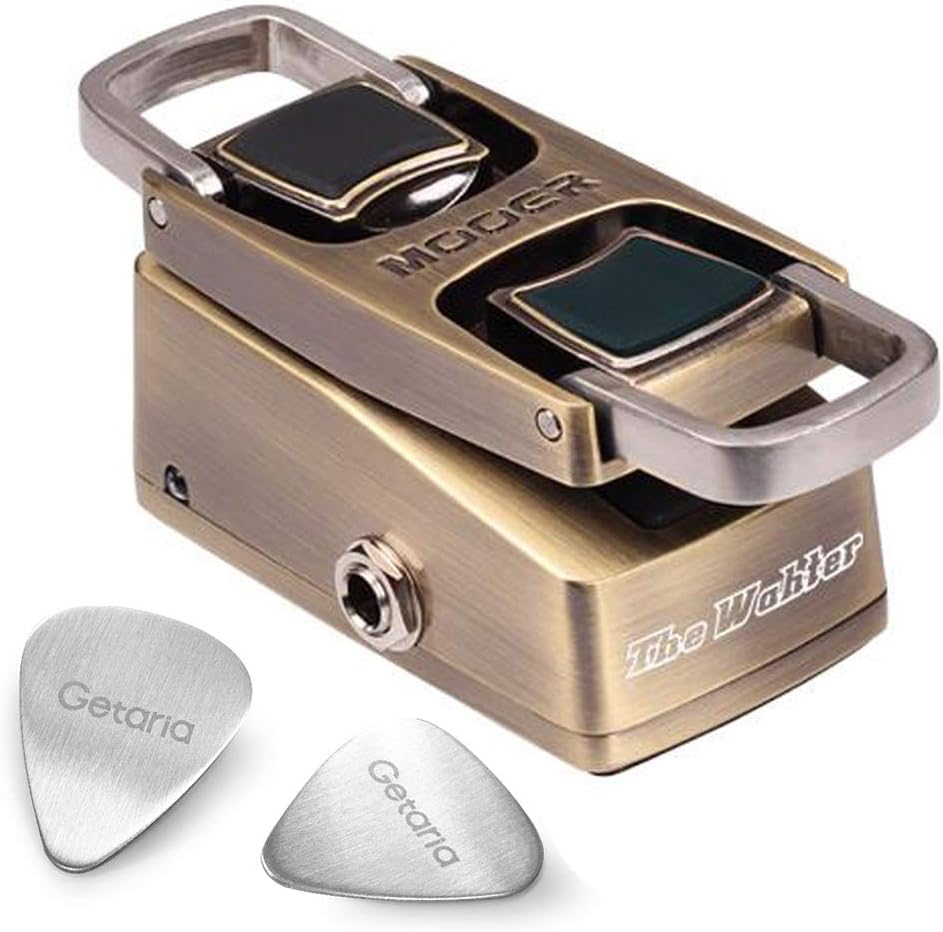 Mooer Audio The Wahter Wah Pedal Multi-Function Wah Effects Pedal WCW1 With 2 Getaria Guitar Picks