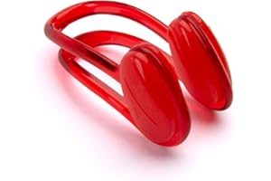 Speedo Unisex Adult Nose Clip for Swimmers- Universal Red, One Size