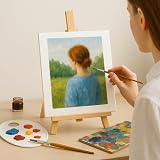 LUFEEMGA 16 Pack 20x25 cm Canvas Panels Acid-Free for Acrylic Oil Painting 8x10 view 6