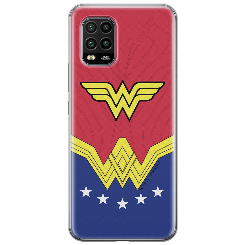 ERT GROUP mobile phone case for Xiaomi MI 10 LITE original and officially Licensed DC pattern Wonder Woman 008 optimally adapted to the shape of the mobile phone, case made of TPU